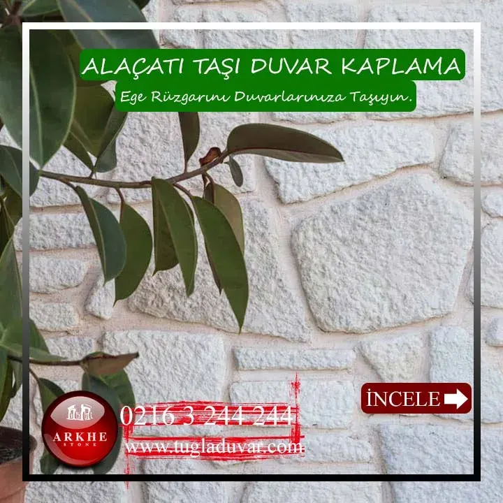 Alaçatı taşı duvar kaplama