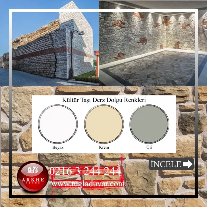Kültür taşı derz dolgusu nasıl yapılır