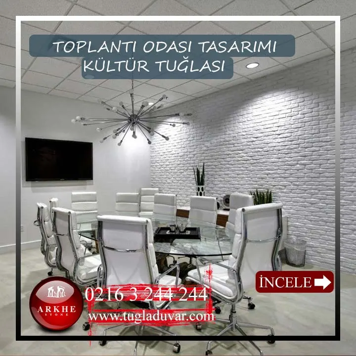 Toplantı odası tasarımı estetik ve yenilikçi dokunuşlar