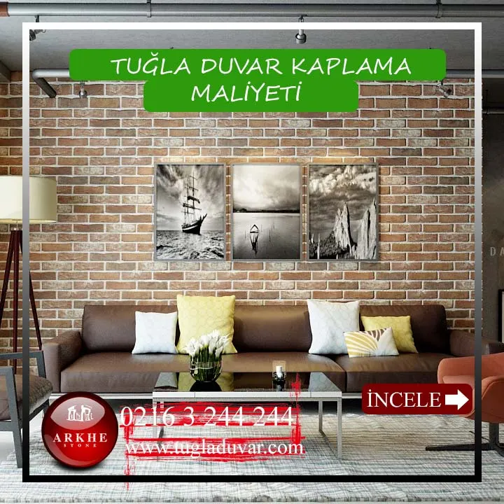 Tuğla duvar kaplama maliyeti