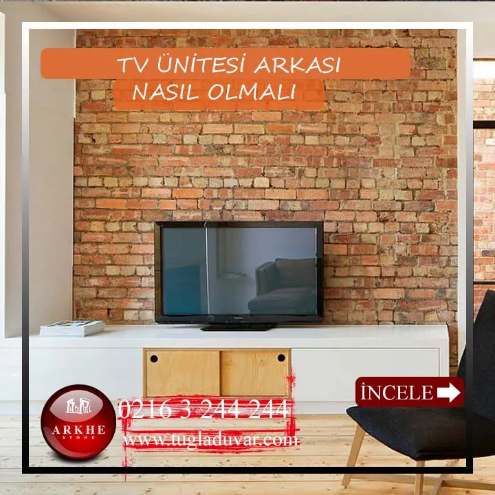 Tv ünitesi arkası nasıl olmalı