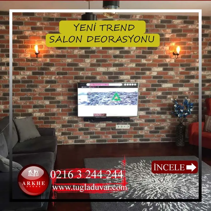Yeni trend salon dekorasyonu